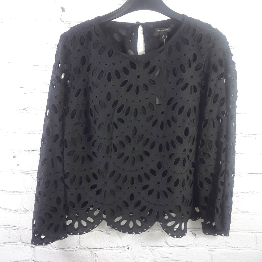 Ann Taylor black Blouse